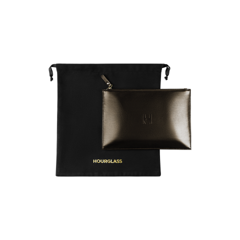 Vegan Leather Makeup Clutch