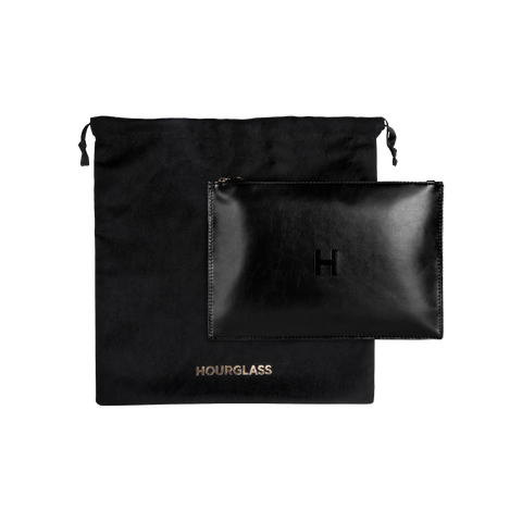 Vegan Leather Makeup Clutch